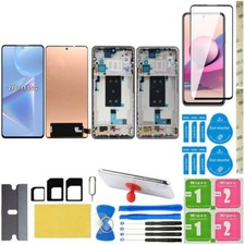 For Xiaomi 11T Pro LCD Display Touch Screen Digitizer Replacement  Frame