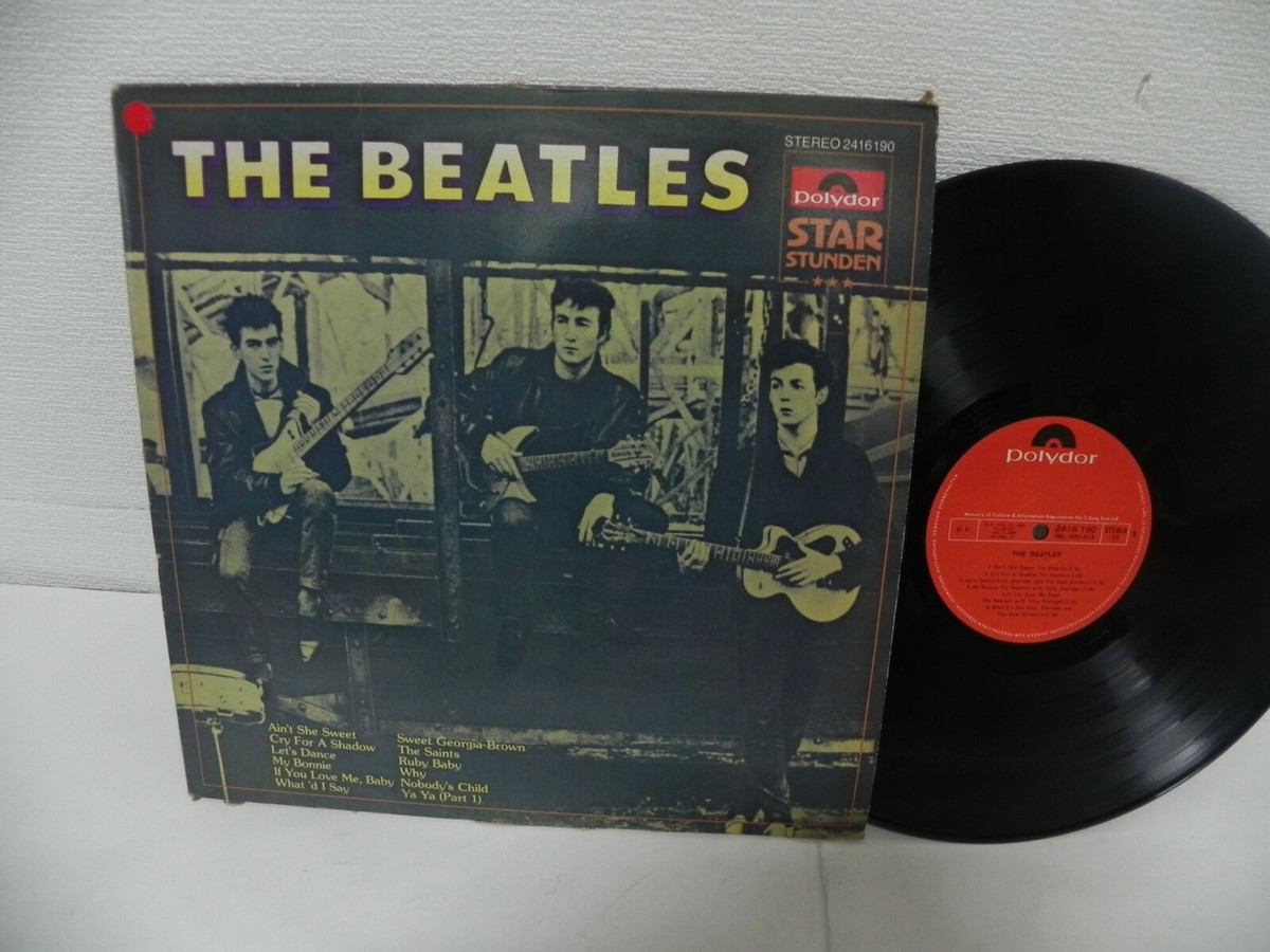 ☆高品質半透明盤LP☆The Beatles In The Beginning The Beatles Featuring Tony Sheridan - In The Beginning