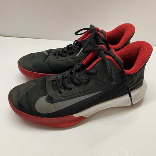 Nike Air Precision Basketball Shoes Black University Red CK 1069 Mens Sz  7.5 | eBay