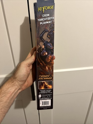 KeyForge CRIM TORCHTOOTH PLAYMAT - NEW SEALED IN BOX - Winds of Exchange Set - Picture 4 of 4