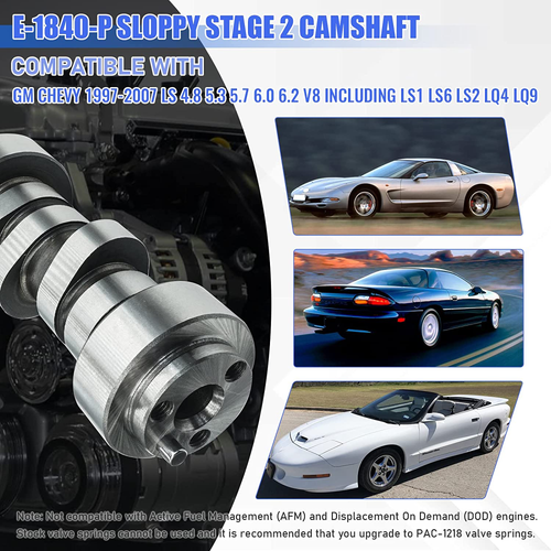 Sloppy Mechanics Stage 2 Cam Lifters Kit For LS1 4.8 5.3 5.7 6.0 6.2 LS +7.400 - Bild 24 von 48