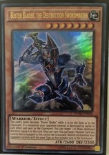 YuGiOh Buster Blader, the Destruction Swordmaster Ultra Rare 1st Ed BOSH-EN018
