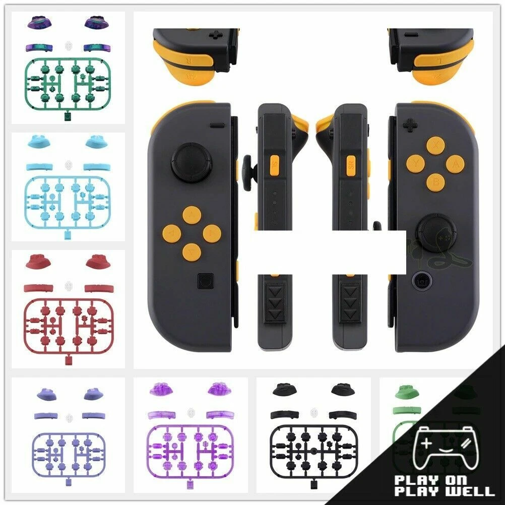 Full Set Buttons ABXY Direction Keys SR SL L R ZR ZL for Nintendo Switch  Joy-Con