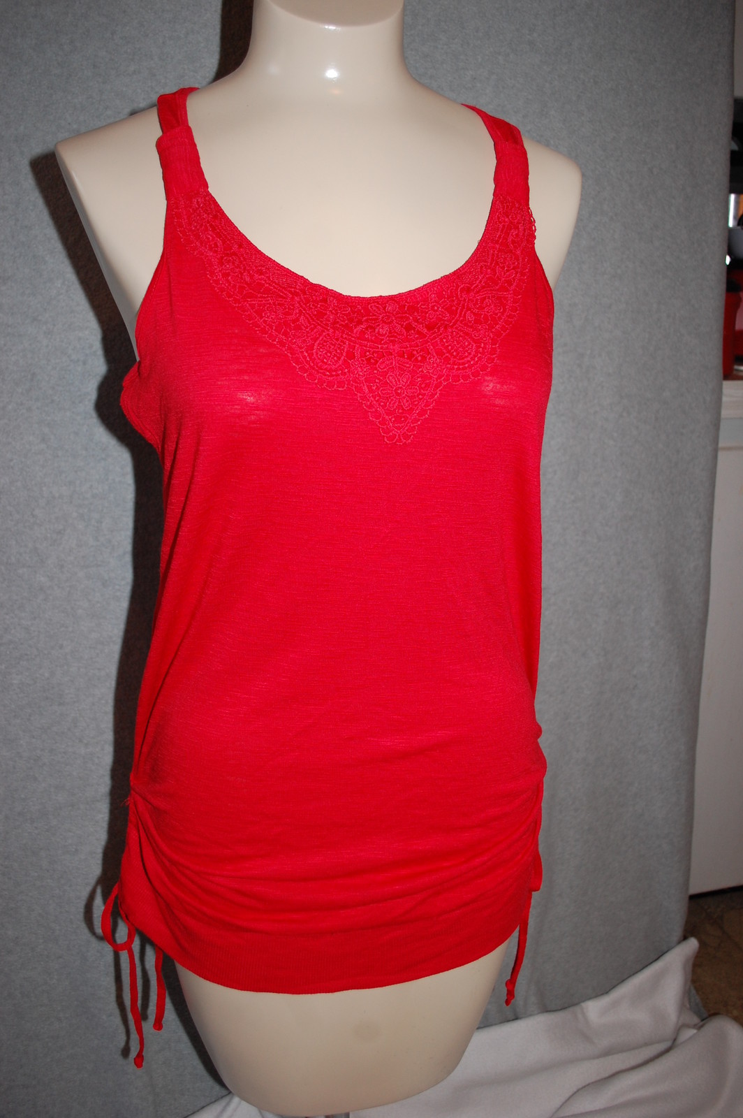 banded bottom tank tops