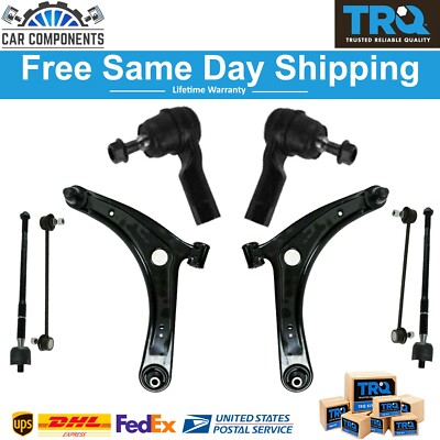 TRQ New Steering & Suspension Kit For 2007-2017 Mitsubishi Lancer GT Outlander