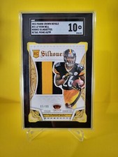 2013 Crown Royale Rookie Silhouettes /99 Le'Veon Bell #21 RC Steelers SGC 10💎 