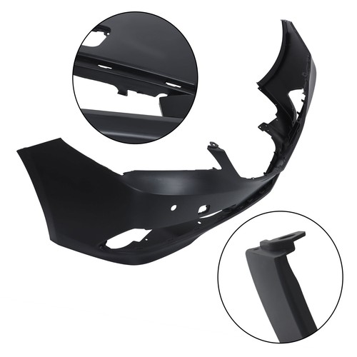 For 2015 2016 2017 Acura TLX Primed W/ Sensor Holes Front Bumper Cover Fascia - Picture 14 of 18