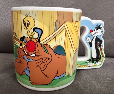 Tasse Mug  Three Cheers From Applause  Warner Bros. Tweety Sylvester Hector. Neu