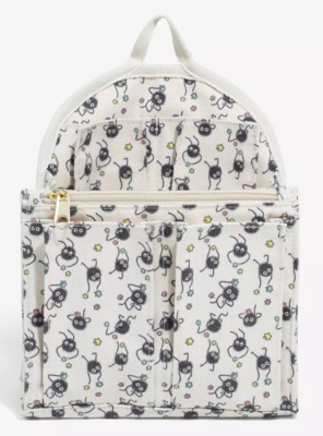 NWT Studio Ghibli Spirited Away Soot Sprite Backpack 