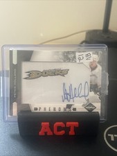 2011-12 Limited Phenoms /299 Peter Holland #241 Rookie Auto RC Anaheim Ducks