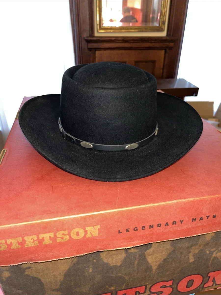 ステットソン　ビンテージ　チャコール　7 3/8 Stetson Men's 7 3/8 Size for Sale - eBay