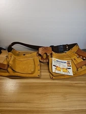 READ CLC Custom Leathercraft I427X Suede Leather Work Apron Leather Hammer Loops