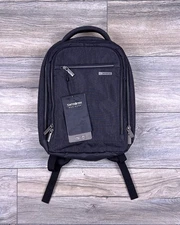 Samsonite Modern Utility Charcoal Heather Small Backpack Laptop Travel Work NWT
