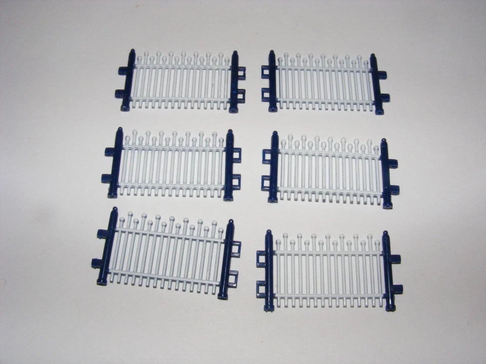 HO Plastik Teile Konvolut Schmiedeeiserner Zaun - Bild 2 von 2