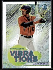 2022 Bowman #VV-18 Jairo Pomares Virtuosic Vibrations Baseball Card 3203L