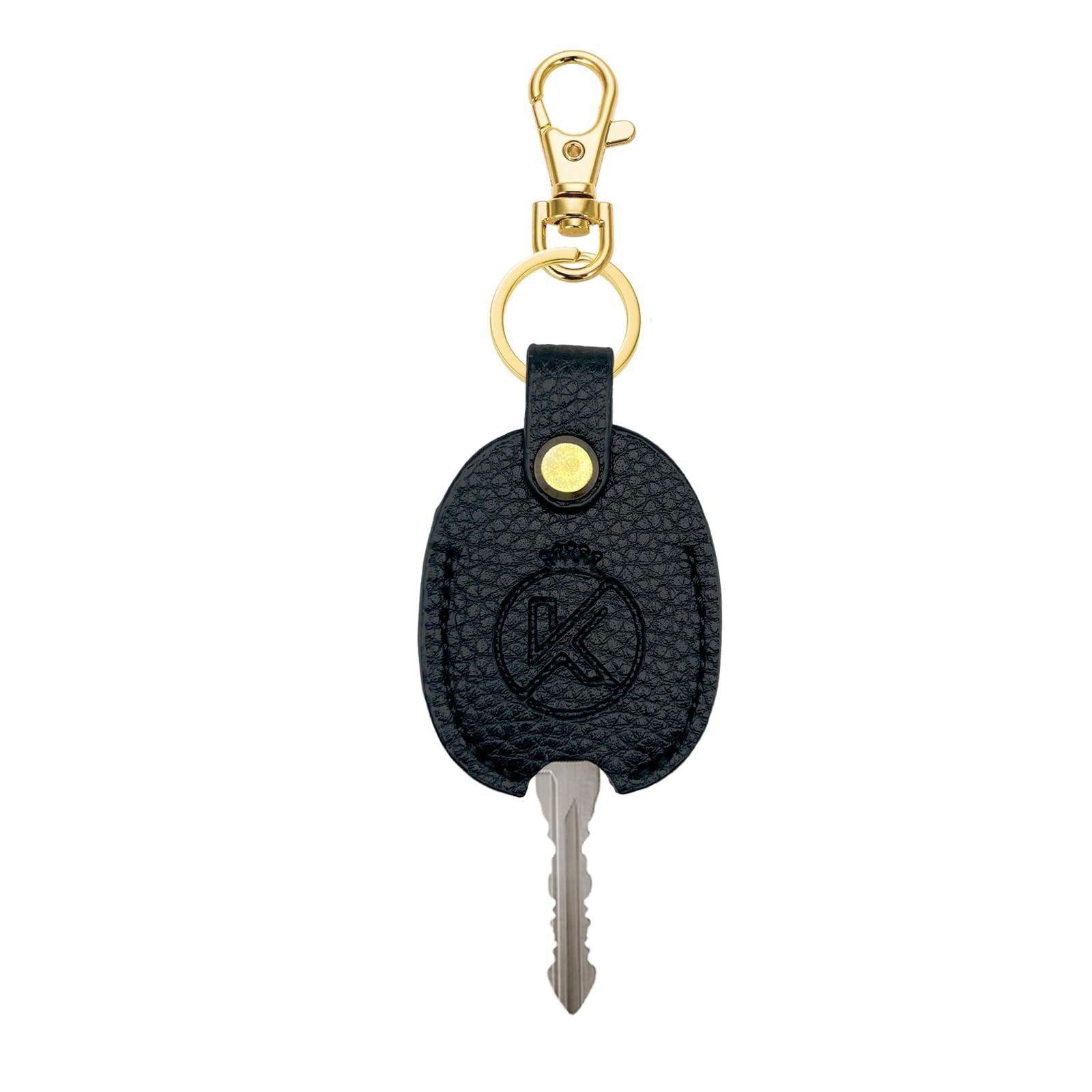 KRSURERICHER Leather Key Sleeve for Broken Key,Car Key Cover,Key Loop Replacment