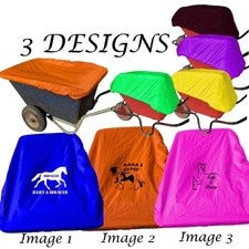 PERSONALISED Wheelbarrow Covers Adjustable Equine, Horse Gifts, Large Capacity