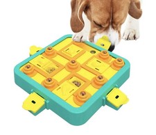 Dog Puzzle Toy Mental Stimulation - Level 3-Advanced-Blue Board