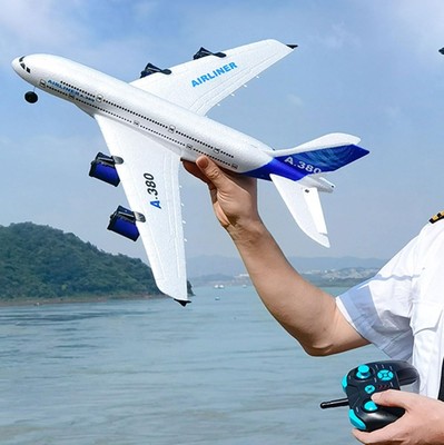 RC Airbus 747 A380 2.4G Remote Control Electric Plane Four Motor RC Airplane ...
