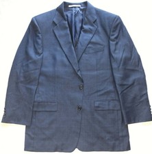HICKEY FREEMAN BESOKE blue wp mens suit sz 42R 42 REGULAR 36x29 pants