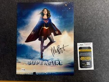 Melissa Benoist Signed 11x14 Photo as Supergirl CW – JSA COA
