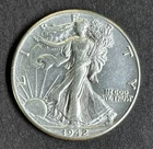 1942 Liberty Walking Silver Half Dollar, BU