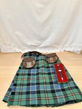 Anderson's Scottish Kilt Set — Sporran & Sgian-Dubh, 1966 Original Vintage Kilt