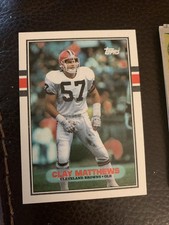 1989 Topps - Clay Matthews, #143