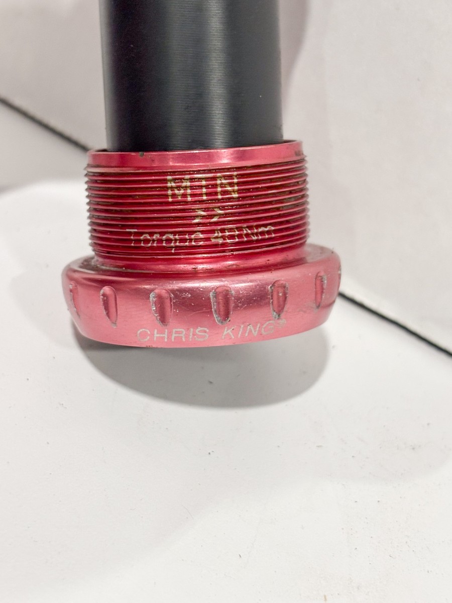 Chris King Bottom Bracket Pink 24mm BB MTB Mountain Bike Rare