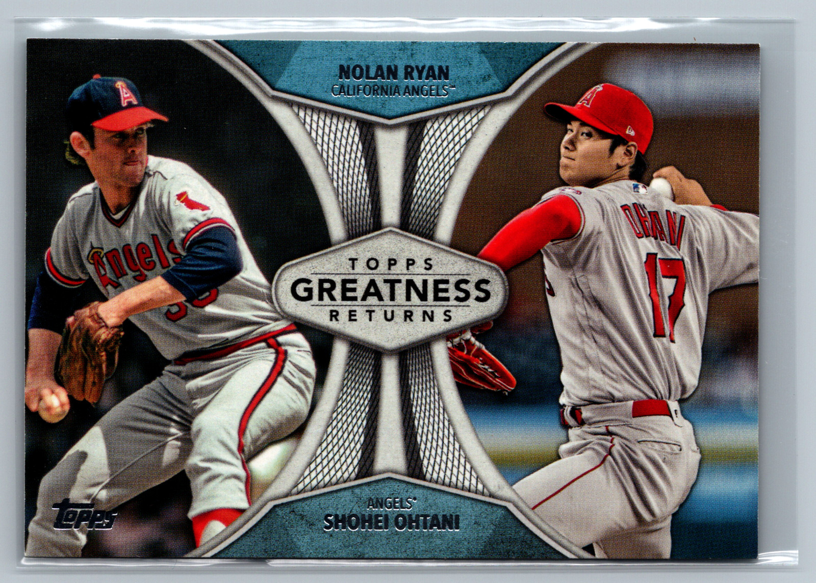 Nolan Ryan, Shohei Ohtani #GR-12 2019 Topps Greatness Returns