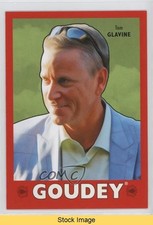 2016 Upper Deck Goodwin Champions Goudey Royal Red Tom Glavine #35 HOF READ ey6