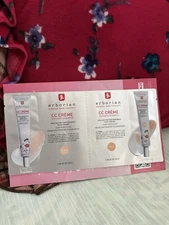 Erborian CC Creme High Definition Radiance Face Cream SPF25 - 2 SAMPLES