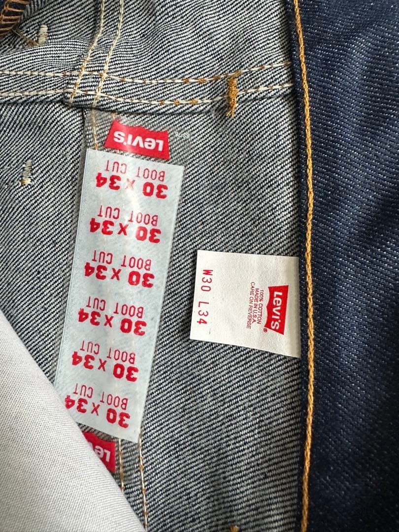 Orange Tab Usa Levi'S 517 30 34 Dead Stock thumbnail 7
