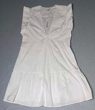 NWT! Steve Madden Dress Womens Size XXL White Flowy Cottagecore Homestead