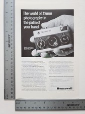Honeywell Rollei 35 Camera Photograph Print Ad / Poster Authentic Promo Art