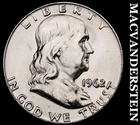 1962-D Franklin Half Dollar- Silver- Choice Gem Brilliant Unc Luster #J4186