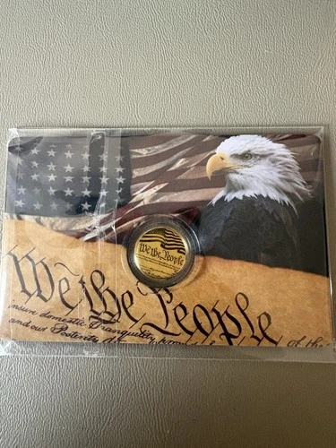 1/1000th Gold Coin Bald Eagle “We The People”