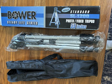 Bower SL-1200 Video Photo Tripod 59" Barely used.