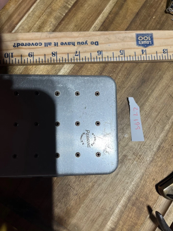 Винтажная рыболовная шкатулка Perrine Sterling (27199) - Изображение 2 из 4