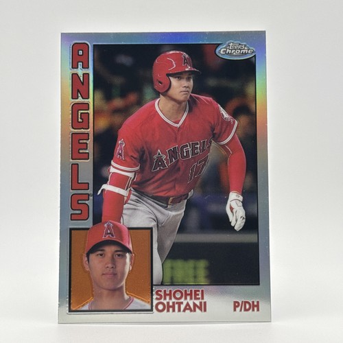 2019 Topps Chrome - 1984 Topps Shohei Ohtani #84TC-25 Refractor
