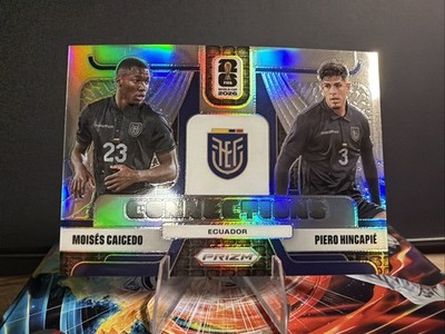 2026 Prizm FIFA World Cup Connections Silver Moises Caicedo Piero Hincapie