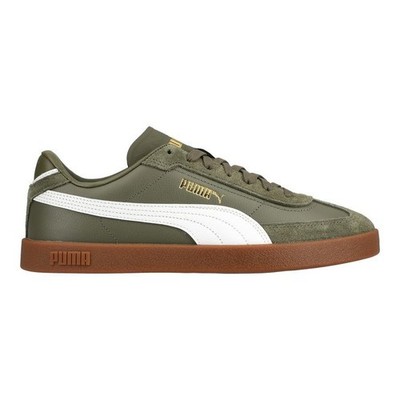 PUMA Club II Era Unisex Sneaker Adults Retro Green White Gum-Sohle NEU 397447 57