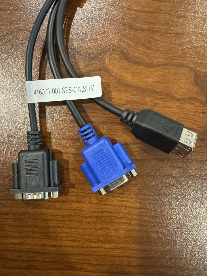 Hp 409496-001 Local I/o Sps-ca Suv Diagnostic Cable 4 C3000 - Image 3 of 4