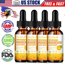 2000Mg Magnesium Complex Supplement Glycinate Citrate Malate Taurate VitaminD,B