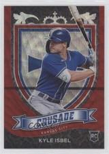 2021 Panini Chronicles Crusade Ruby Wave Prizm /199 Kyle Isbel #24 uk2