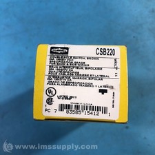 Hubbell CSB220 Double Pole, 20A 120/277V AC Toggle Switch FNFP