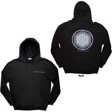 Bring Me The Horizon Unisex Pullover Hoodie Flower of Life (Back Print) Black (2