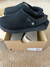 NEW UGG Women's Size 7 EU 38 Black Goldenstar Slingback Clogs Shoes 1138252