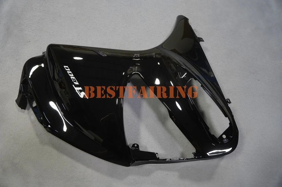 Kit de carenado negro brillante para Honda ST1300 2002-2013 ABS carrocería de inyección trabajo Foto 4 de 4