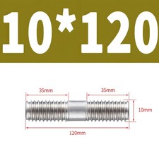 M10 30-250MM DOUBLE END THREADED STUD BAR ROD BOLTS SCREW A2 304 STAINLESS STEEL